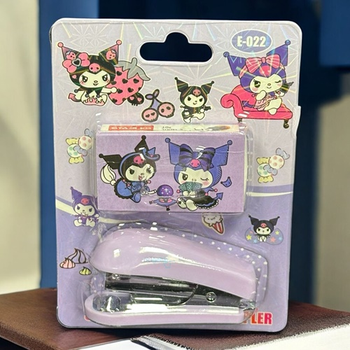 Sanrio Kuromi Mini Zımba Ve Tel Seti