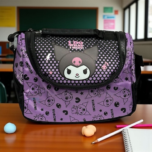 Sanrio Kuromi Termoslu Beslenme Çantası