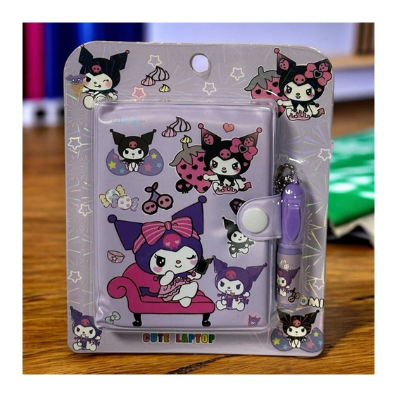 Sanrio Kuromi Ve Arkadaşları Kalemli Not Defteri