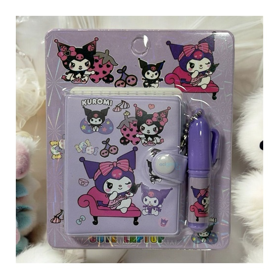 Sanrio Kuromi Ve Arkadaşları Kalemli Not Defteri