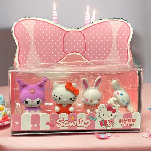 Sanrio Kuromi Ve Arkadaşları Sili Seti