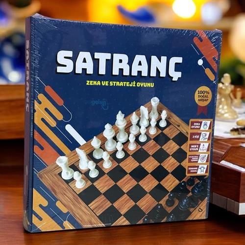 Satranç Ahşap - Aklımda Zeka Oyunları