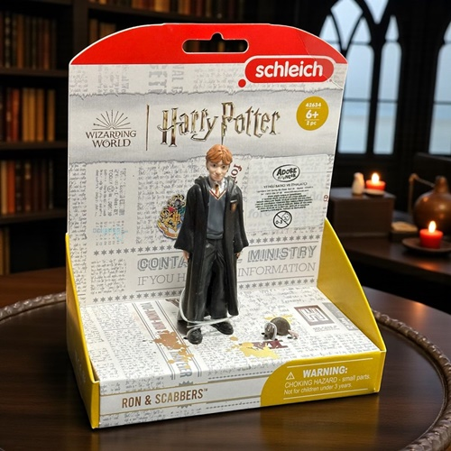 Schleich Harry Potter ron Weasley-scabbers Figür Oyuncak