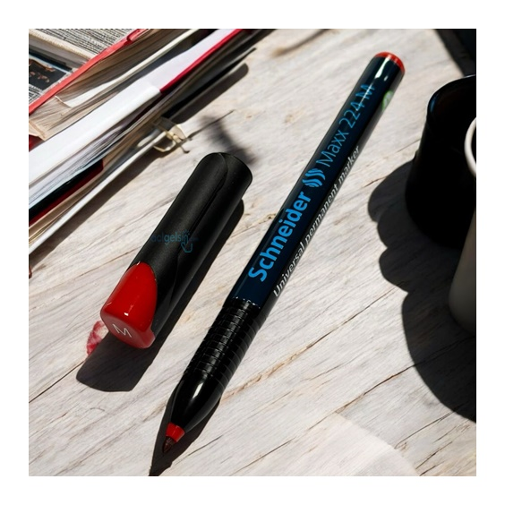 Schneider Asetat Kalemi Permanent M Seri 0.1 Mm Kırmızı 224