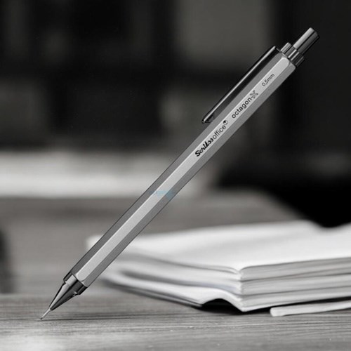 Scrikss Octagon-x Mekanik Kurşun Kalem 0.5 Mm Antrasit