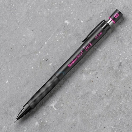 Scrikss Track Mekanik Versatil Uçlu Kalem Pembe 0.5 Mm