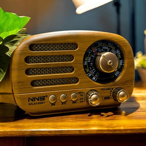 Sense Ahşap Tasarım Nostaljik Radyo