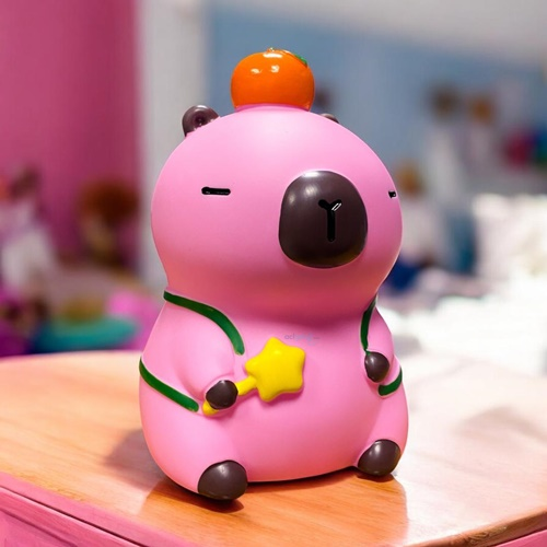 Sense Capybara Plastik Kumbara Pembe