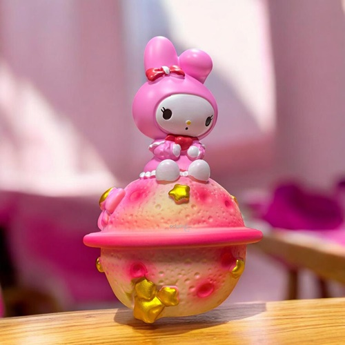 Sense Mymelodi Gezegen Plastik Kumbara Pilli Gece Lambası Soft Pembe