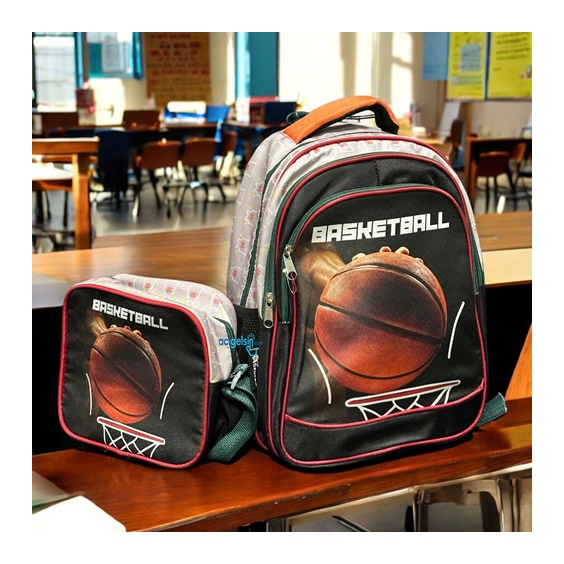 Sentor Basketball İlkokul Ve Beslenme Çantası