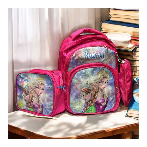 Sentor Little Princess İlkokul Ve Beslenme Çantası + Kalemlik