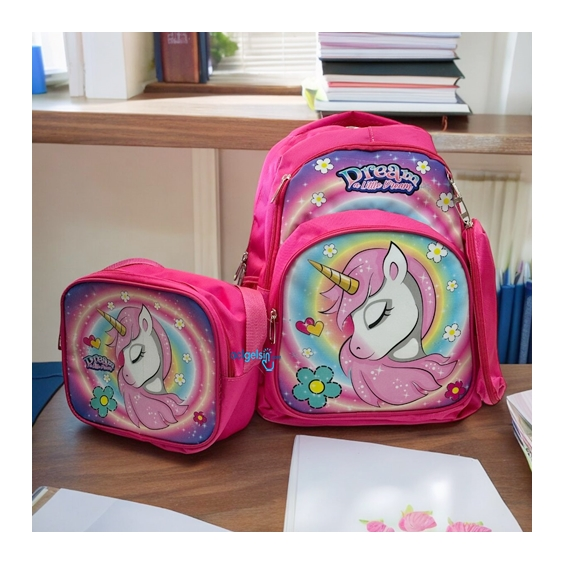 Sentor Seri İlkokul Ve Beslenme Çantası + Kalemlik