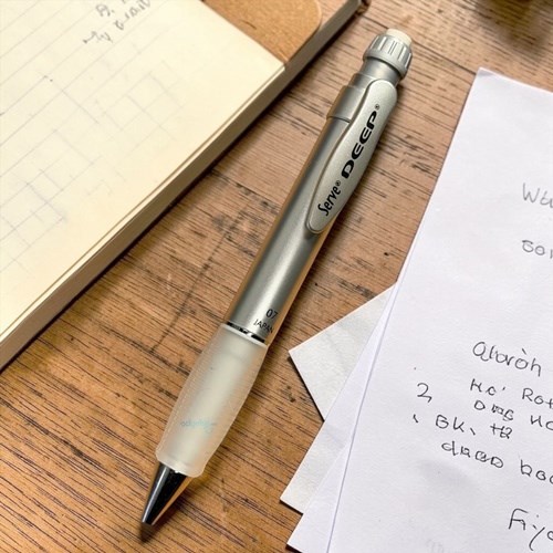 Serve Deep 0.7mm Versatil Kalem Metalik Gri