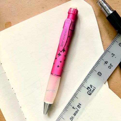 Serve Deep Versatil Uçlu Kalem Metalik Pembe Pırıltı 0,7mm