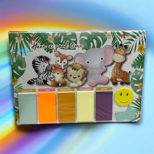 Sevimli Haftalık Planlayıcı Animals