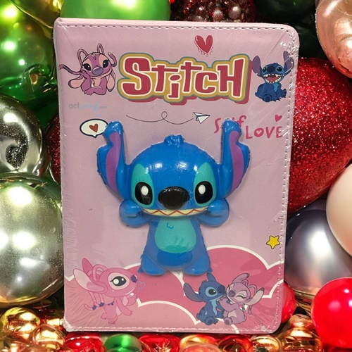 Sevimli Stitch Sukushi Kapak Not Defteri