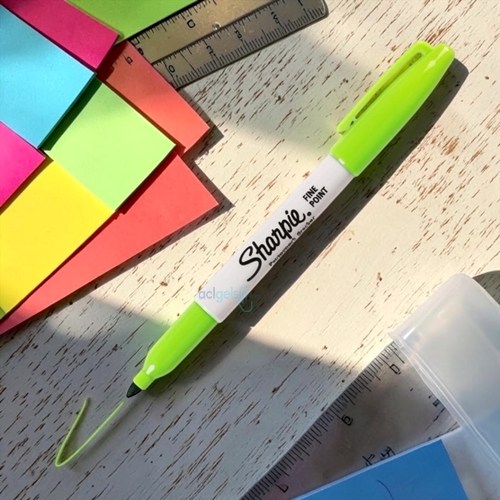 Sharpie Fine Permanent Markör Limon Yeşil