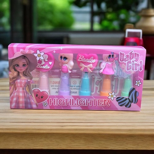 Simply Baby Girl 6 Lı Fosforlu Kalem