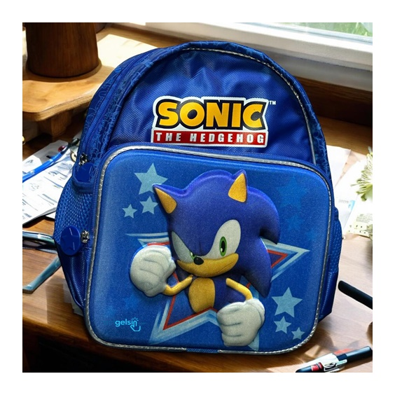 Sonic Lisanslı Anaokulu Çantası 2048