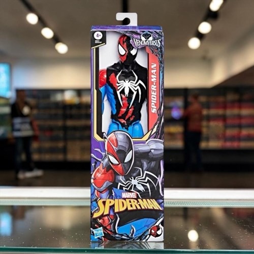 Spider Man Venom Versus Titan Hero Figür Spider Man