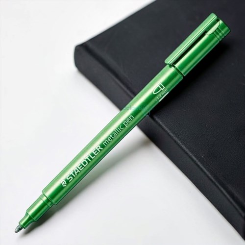 Staedtler Metalik Marker Kalem Metalik Yeşil 1-2mm