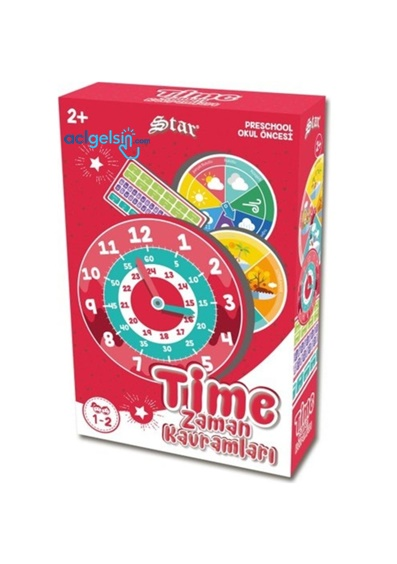 Star Preschool Zaman Kavramları Oyun Seti