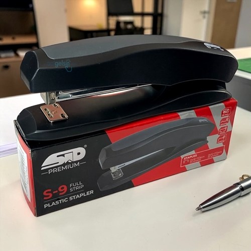 Std S-9 Zımba Makinası Premium Siyah 24/6