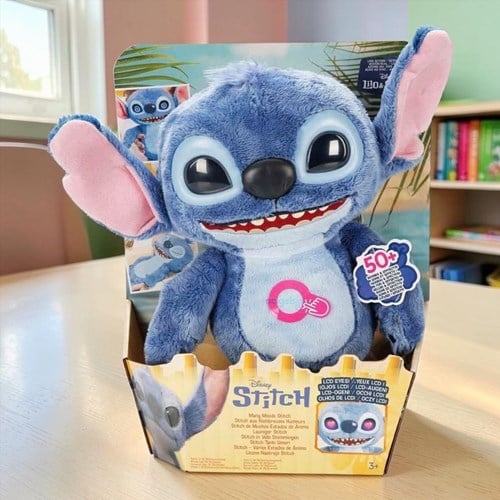 Stitch İnteraktif Peluş Sesli Ve Işıklı Disney 36 Cm