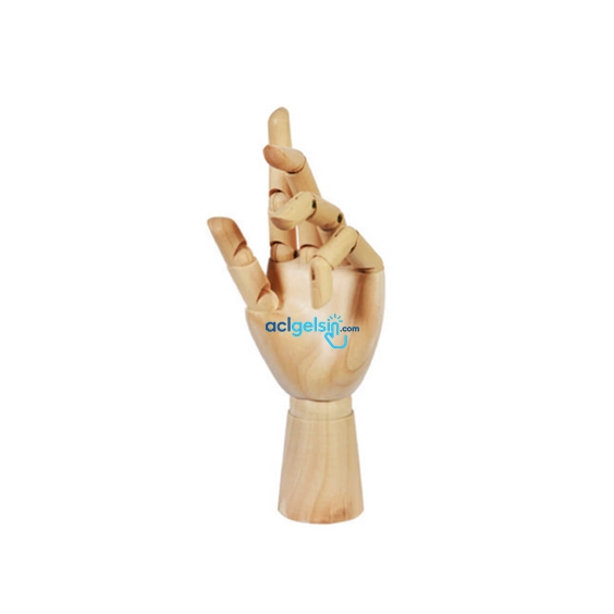 Südor Ahşap Kadın Sol Model El 18 Cm