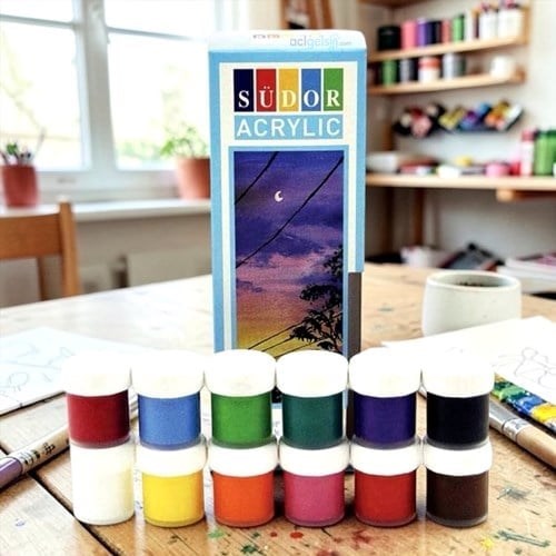 Südor Akrilik Boya Set 12x20ml