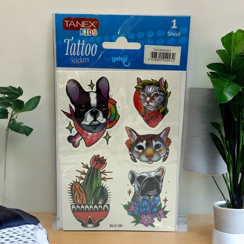 Tanex 11,5 X15,4 Mm Tattoo Etiketi 1 Ad