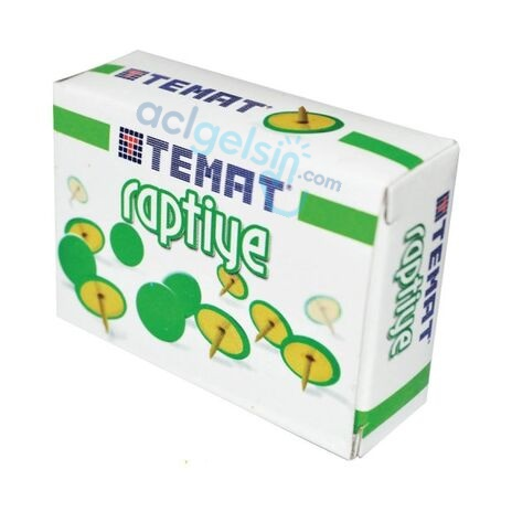 Temat Renkli Raptiye 300-y Yeşil