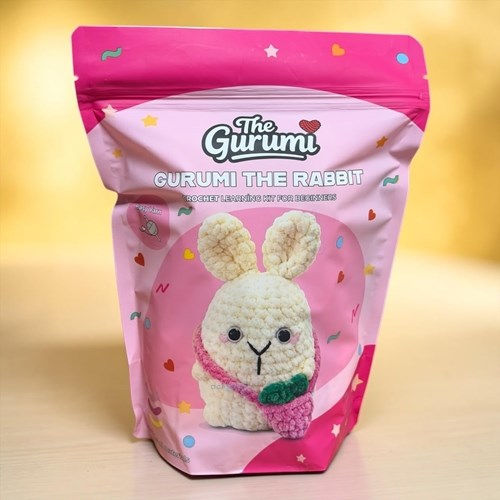 The Gurumi Tavşan Örgü Öğrenme Kiti
