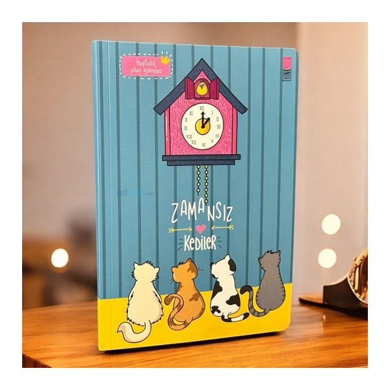 Thinkbook Guguklu Saat Zamansız Ajanda