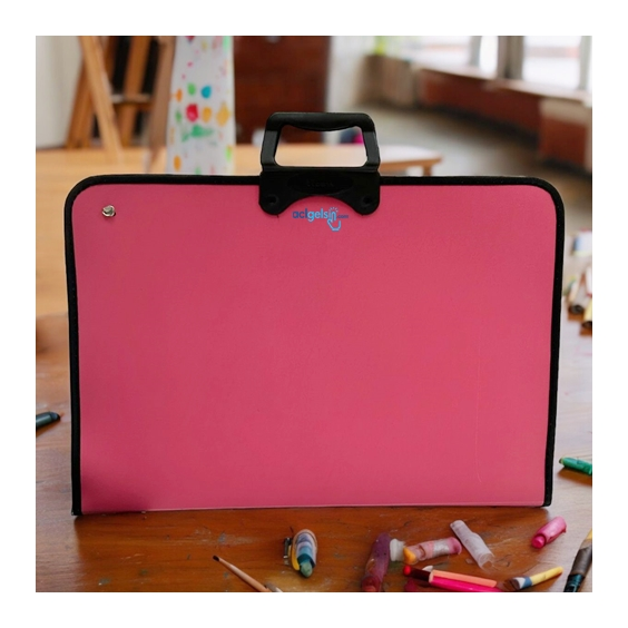 Ticon 38 X 55 Cm Proje Ve Resim Çantası Pembe