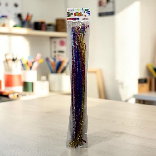Ticon Şönil 50cm(6mm) 20li Paket Metalik Renkler