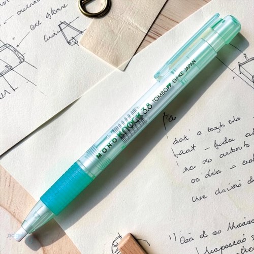 Tombow Mono Knock Kalem Silgi Yeşil 3.8 Mm