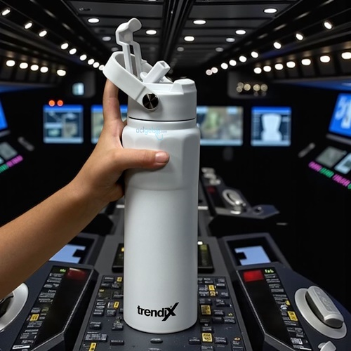 Trendix Çelik Termos Matara 750 Ml Beyaz