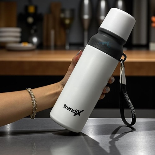 Trendıx Çelik Termos Matara 750 Ml Beyaz