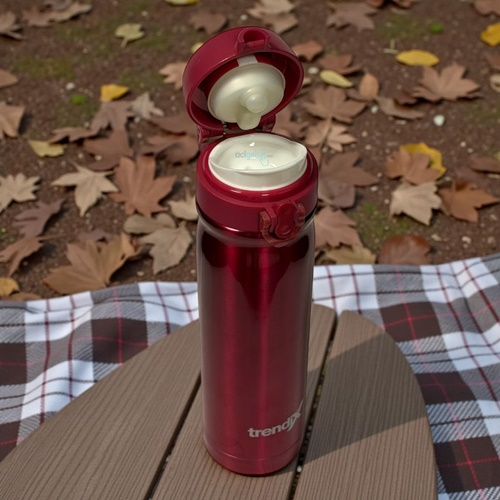 Trendıx Paslanmaz Çelik İçli Termos 500ml Kırmızı