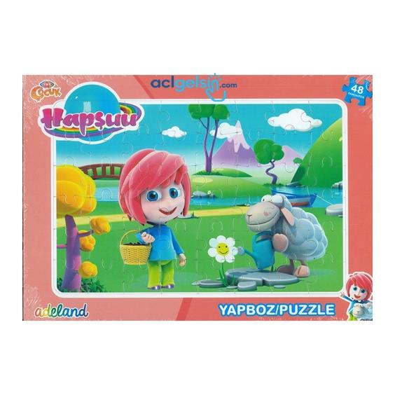 Trt Çocuk Frame Puzzle ( 48 Parça )