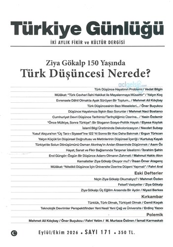 Türkiye Günlüğü 2026 Sayı 171