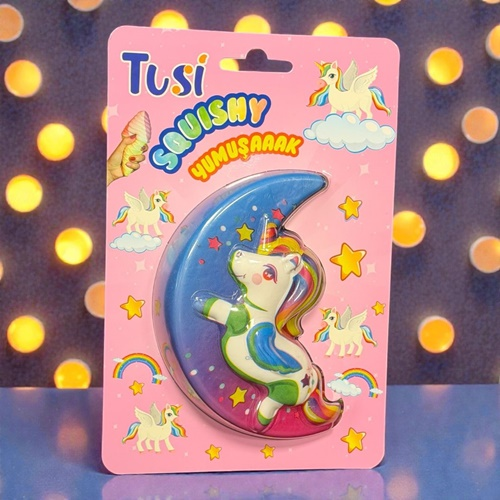 Tusi Squishy Unicorn Ay Bar Oyuncak
