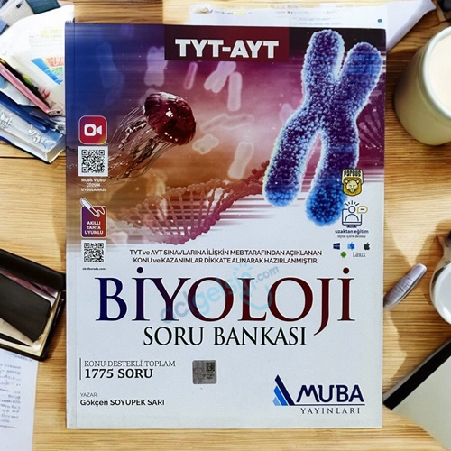 Tyt Ayt Biyoloji Soru Bankası Muba Yayınları