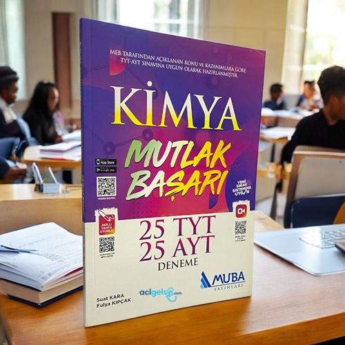 Tyt-ayt Kimya Mutlak Başarı 25 Deneme Muba Yayınları