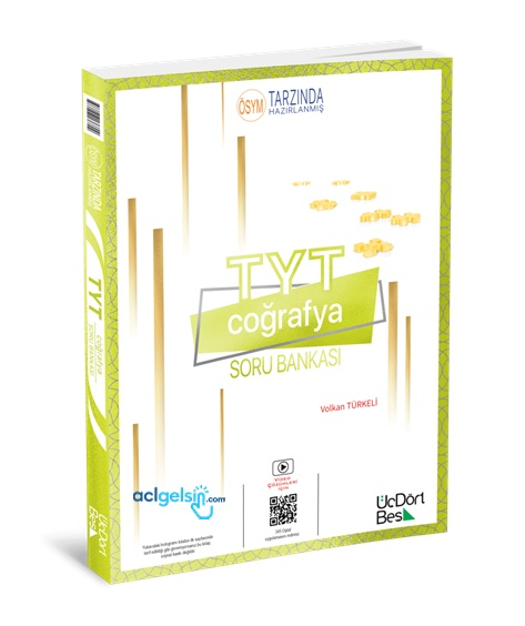 Tyt Coğrafya Soru Bankası Üç Dört Beş Yayınları