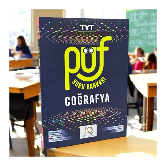 Tyt Coğragya Püf Soru Bankası Iq Yayınları