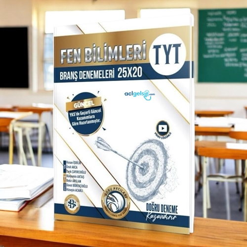 Tyt Deneme 25 Li Fen Bilimleri Bilgi Sarmal Yayınları