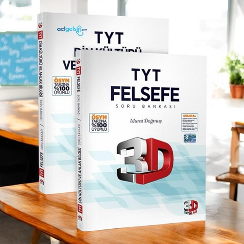 Tyt Felsefe Ve Din Kültürü Soru Bankası 3d Yayınları