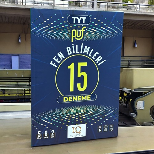 Tyt Fen Bilimleri Püf 15 Deneme Iq Yayınları